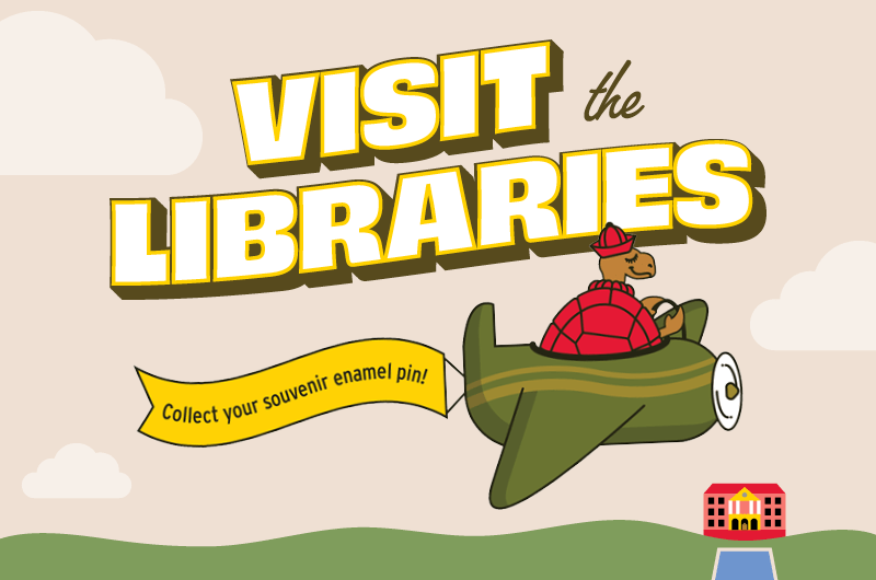 Visit the Libraries graphic
